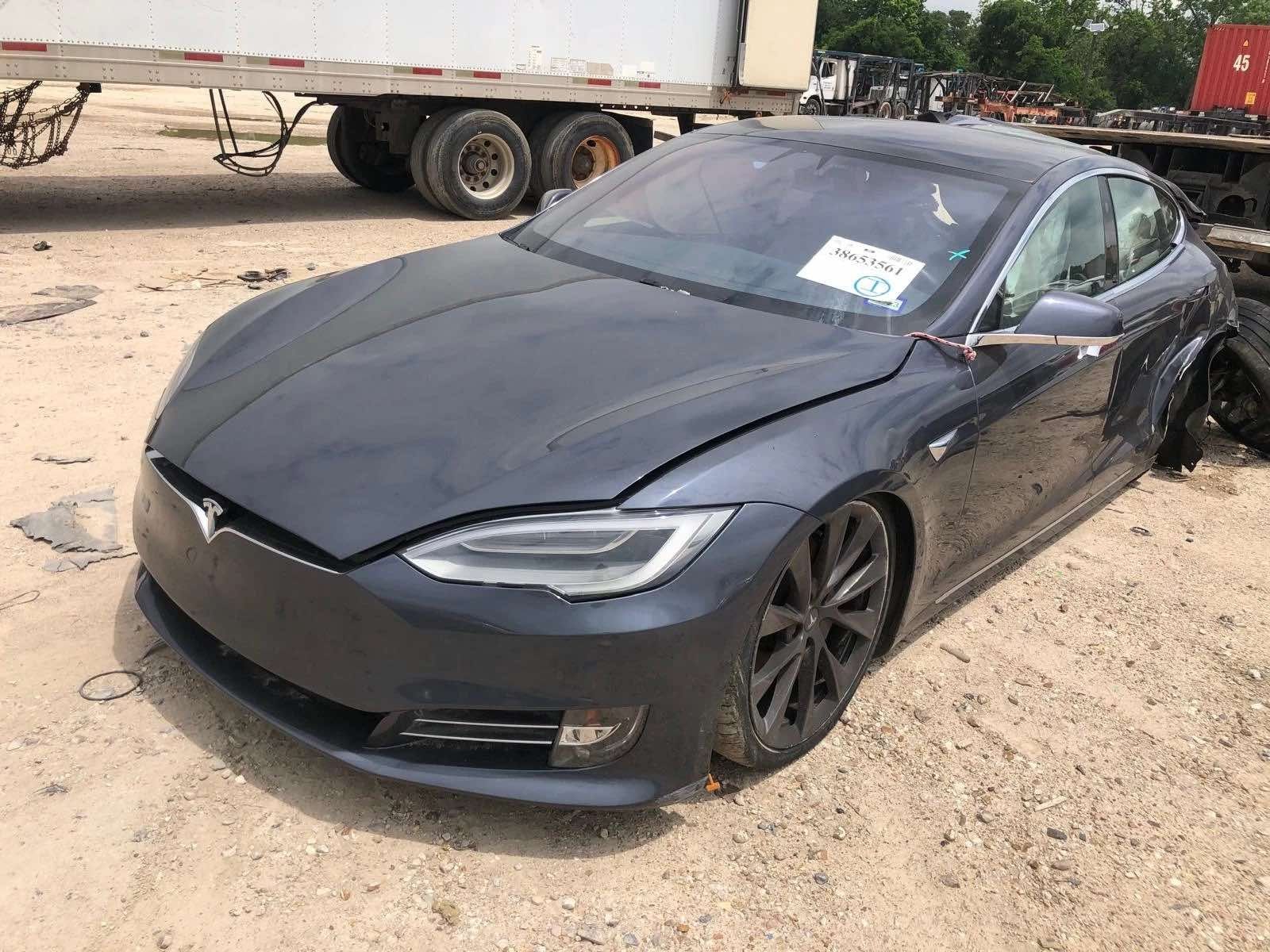 Разборка Ttesla model s 2020