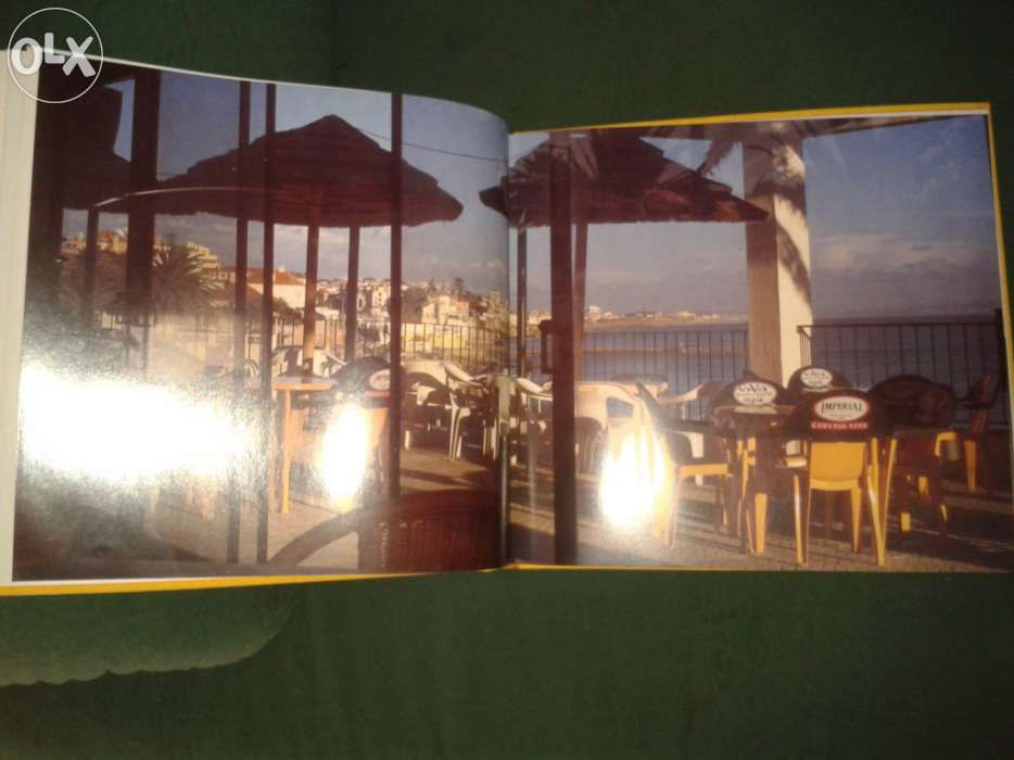 Arte fotográfica,livro com fotos de Cascais,Estoril e Sintra.