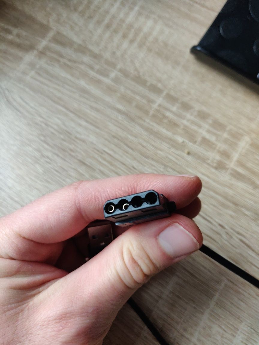 Przejściówki na sztuki/zestaw Molex, SATA, USB, DIN S-Video, RCA, Jack