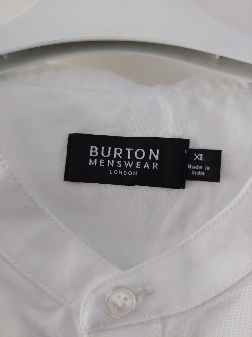 Nowa koszulka polo Burton XL biała męska
