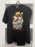 Czarny t-shirt z sailor moon S/M 36/38
