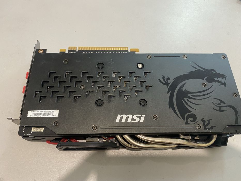 Ігрова відеокарта MSI RX 480 Gaming X 8Gb