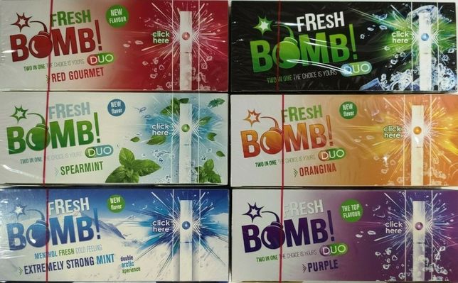Fresh Bomb Pack caixas tubos sortidos - 6 caixas (600 tubos)