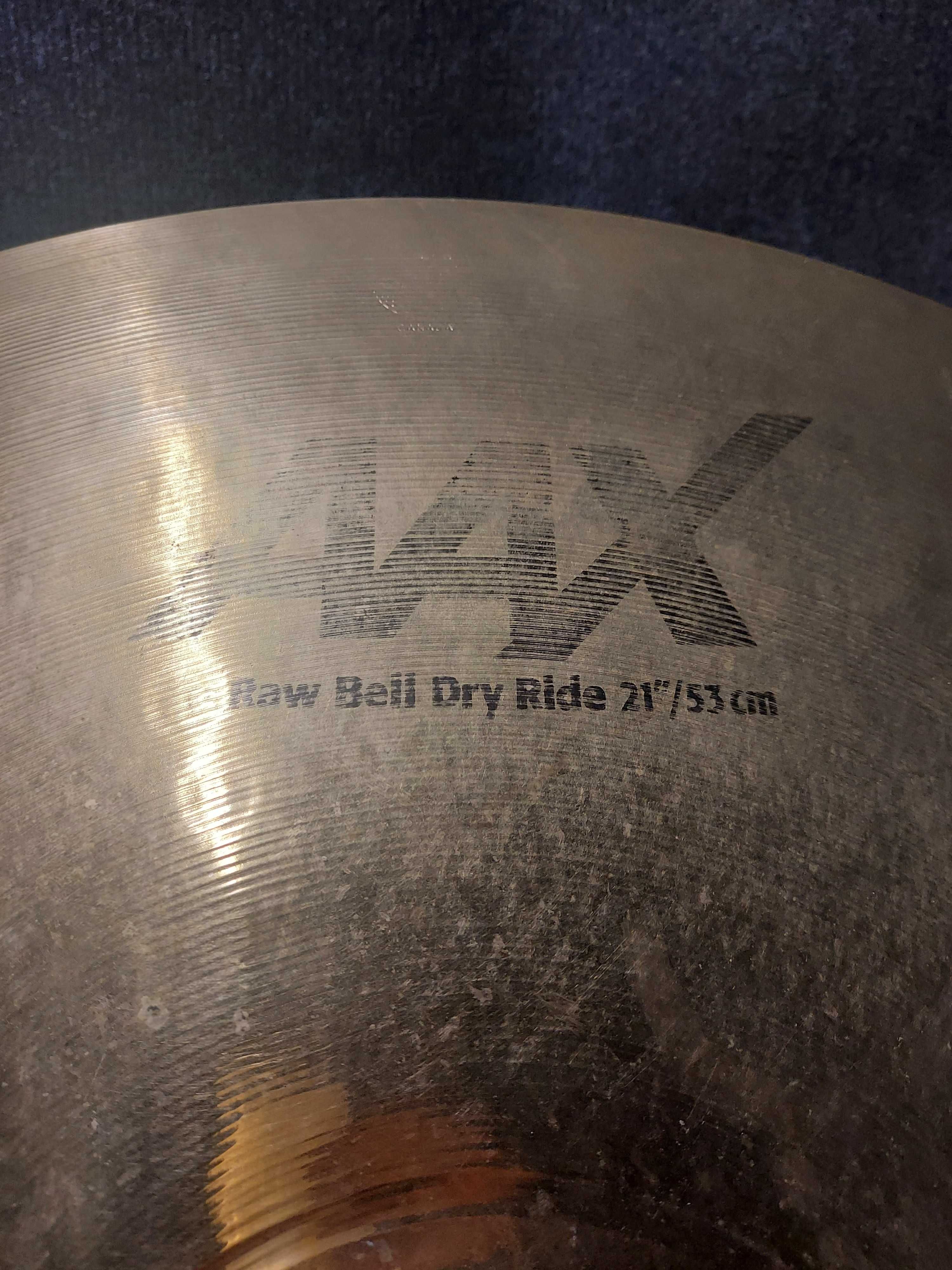 Sabian AAX Raw bell dry ride 21'