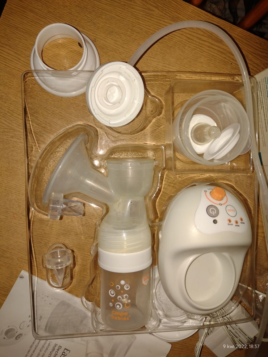 Laktator elektryczny Canpol babies (easy start ) na prąd i baterie