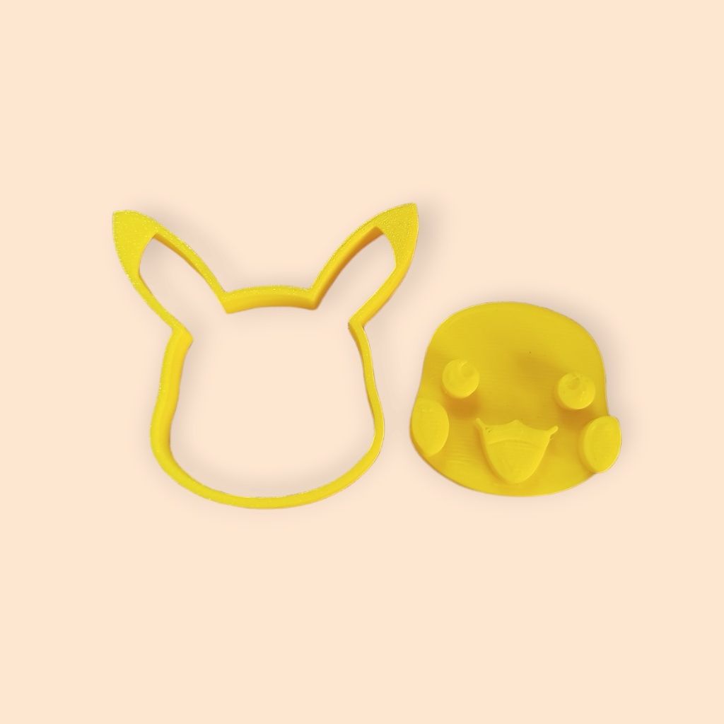 Cortador de bolacha/biscoito pokemon Pikachu - novo
