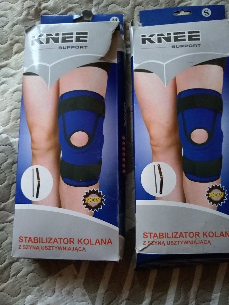 Stabilizator kolanowy z szyną rozmiar S