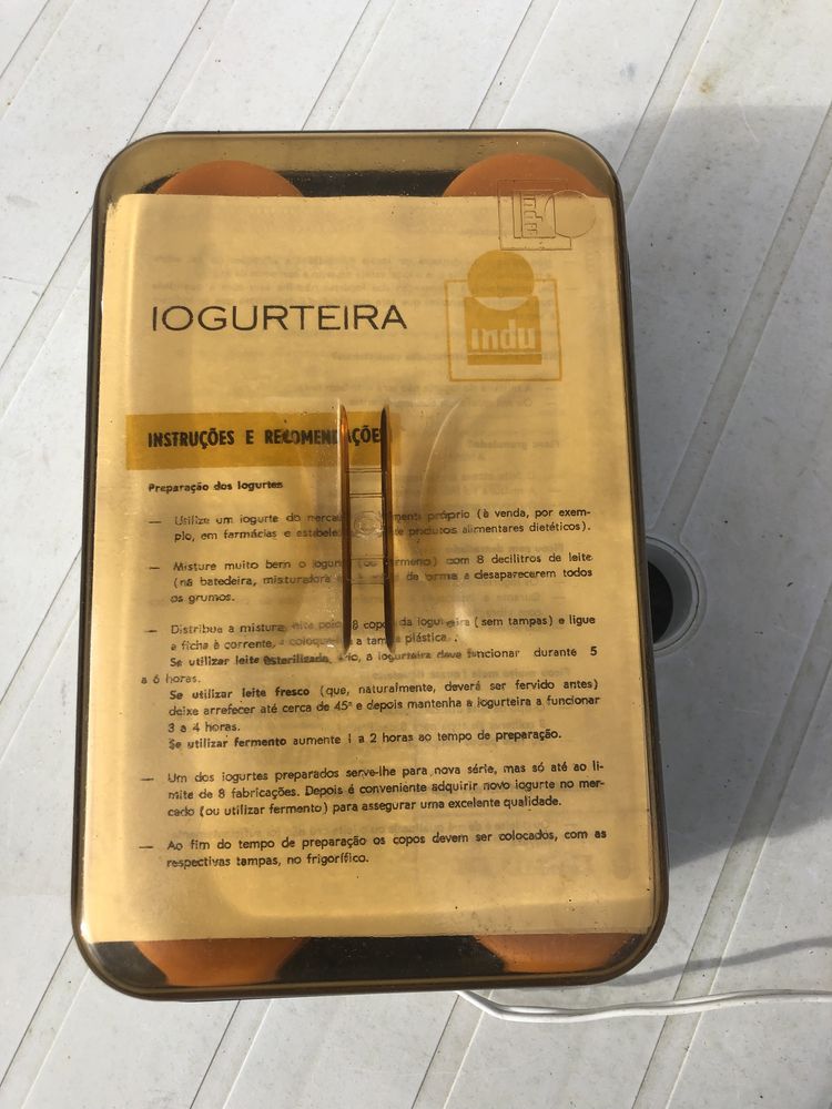 Iogurteira vintage nova