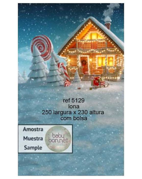 Cenário Natal para estúdio fotográfico