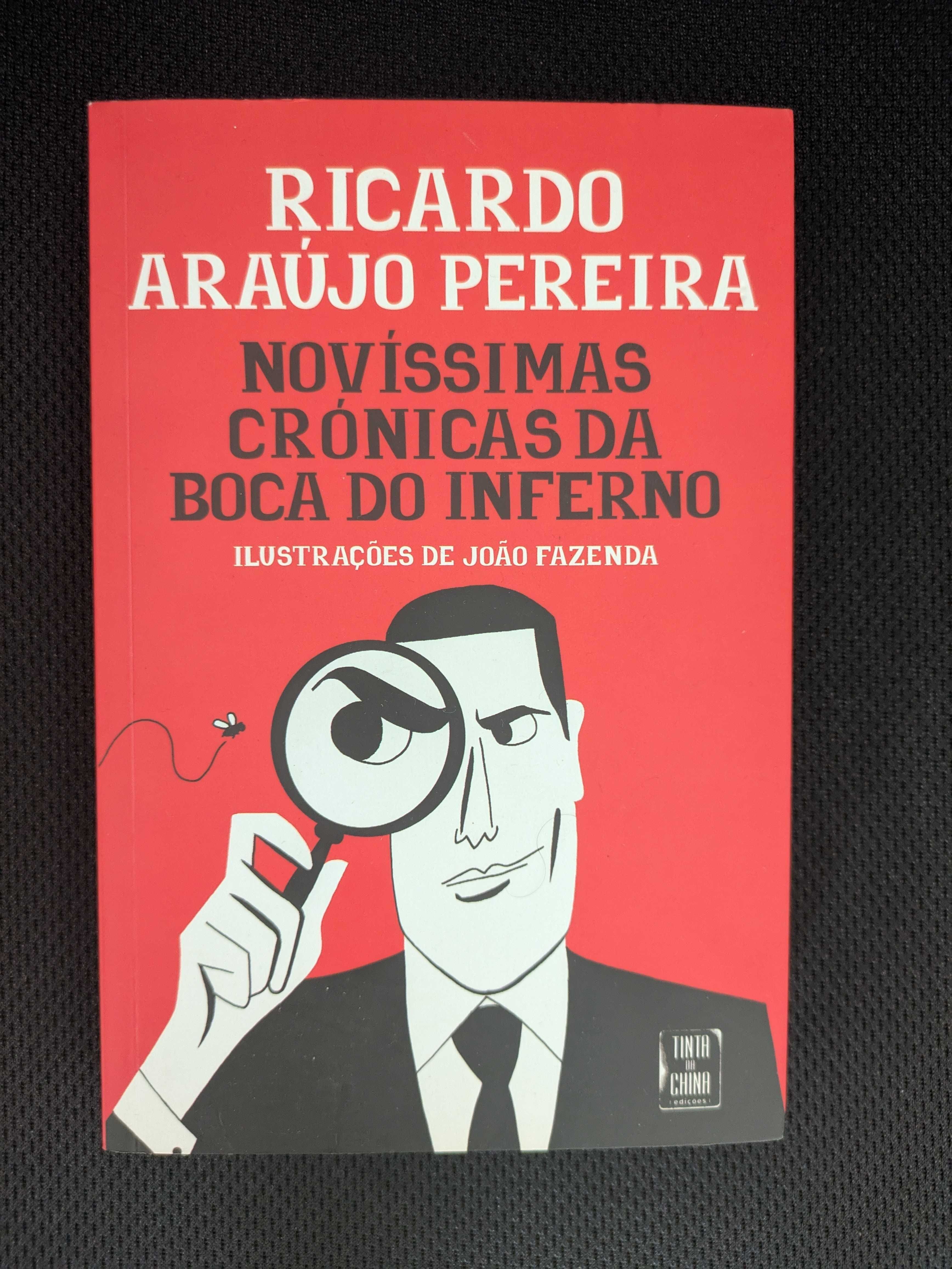 Livro Novíssimas Crónicas da Boca do Inferno de Ricardo Araújo Pereira