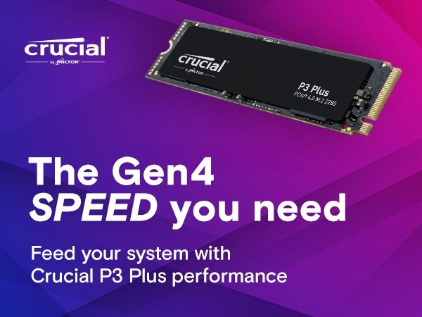 SSD диск Crucial P3 Plus 1TB