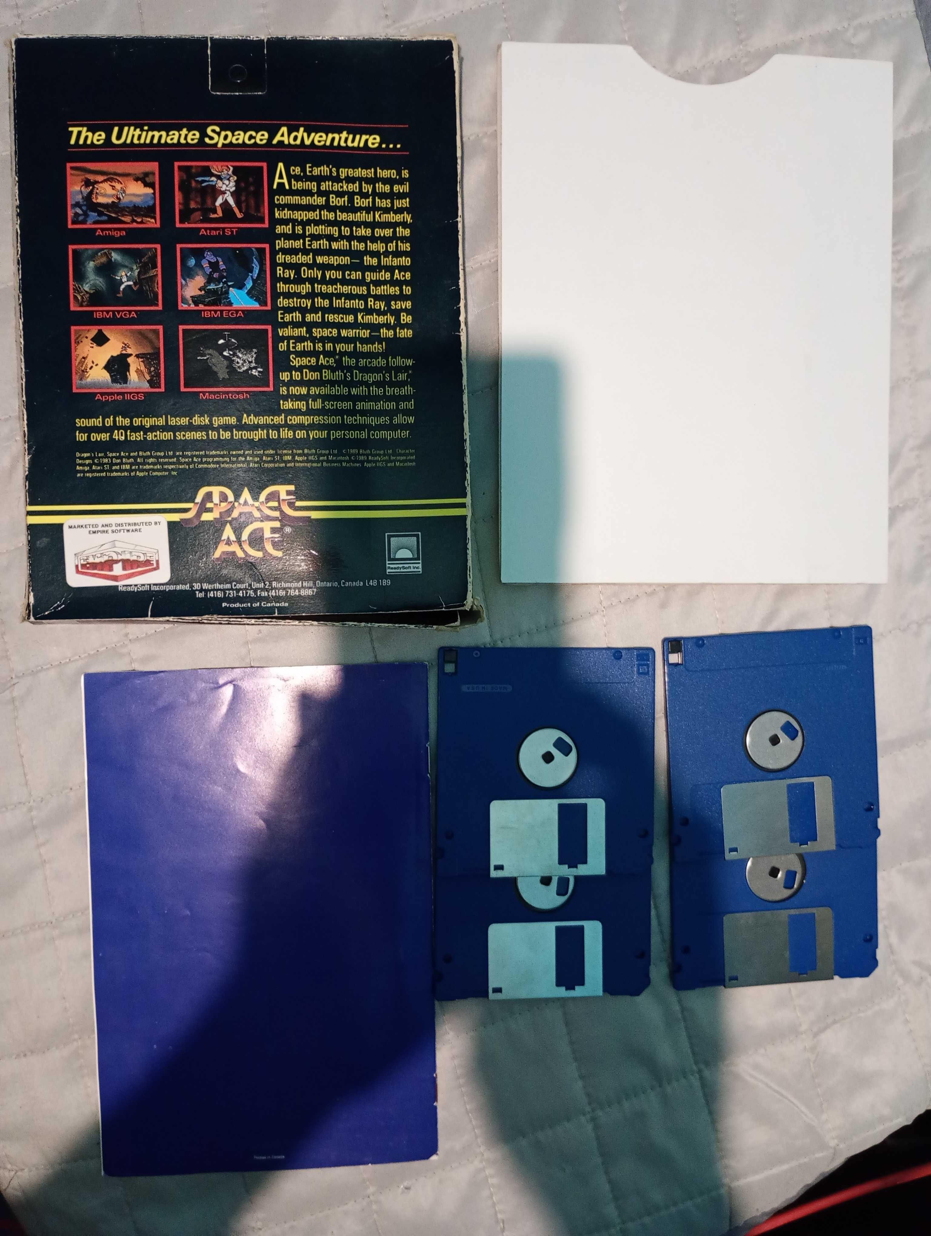 Space Ace Amiga Big Box Eng