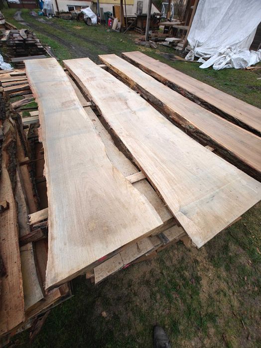 DĄB Tarcica dębowa deski foszty drewno dębowe na stoły schody parapety