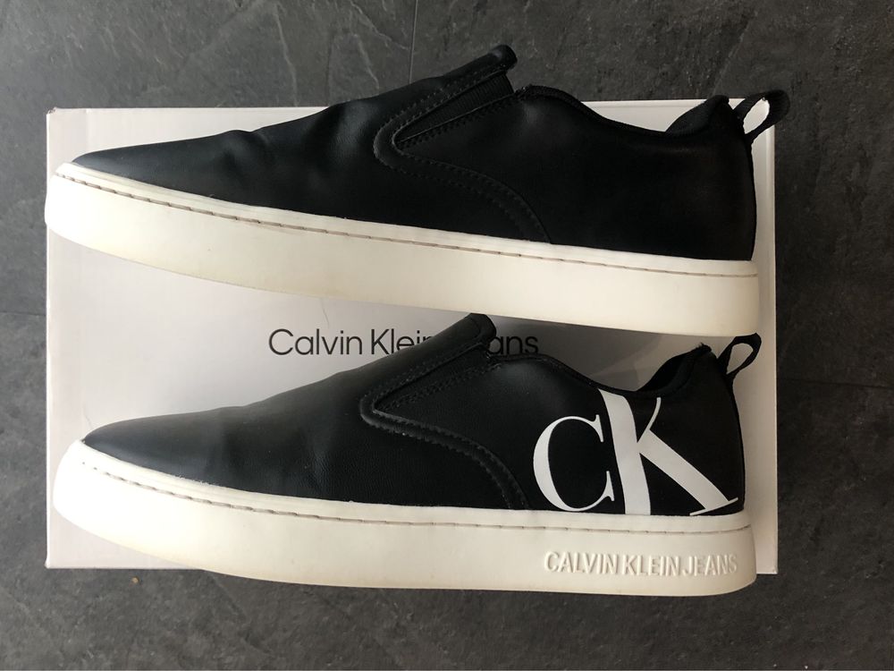 Buty męskie Calvin Klein Classic Cupsole Slipon 43