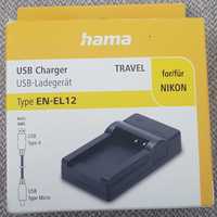 Hama ładowarka USB "Podróże" dla Nikon EN-EL12