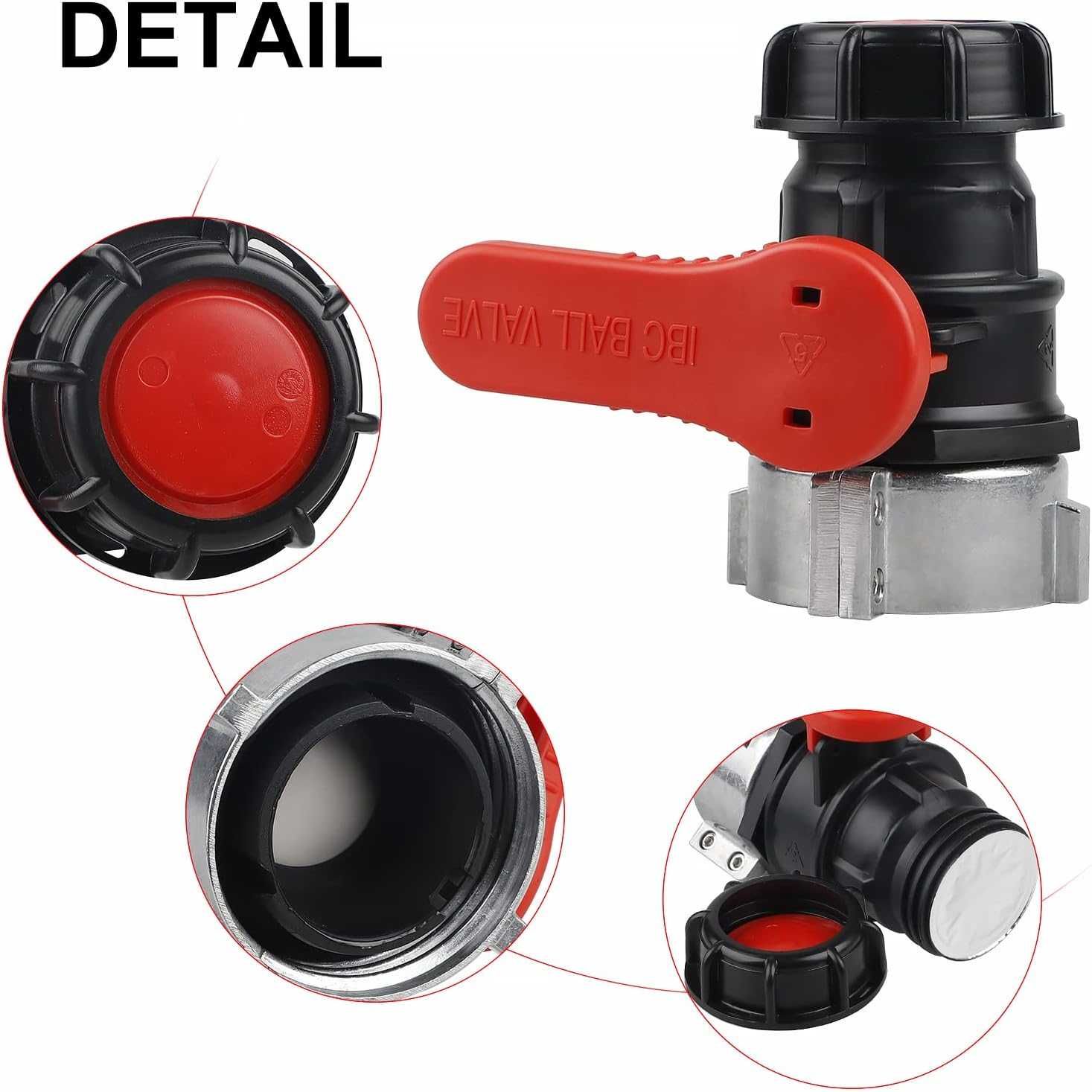 SWAWIS IBC, adapter do zaworu kulowego kanister DN50 (75 mm) - Nowy
