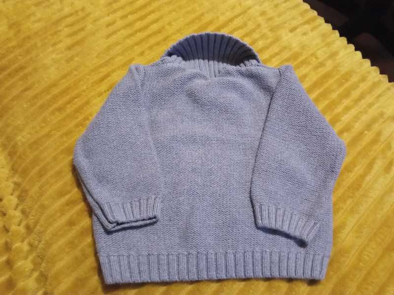 Chłopięcy sweterek r. 80 Mothercare