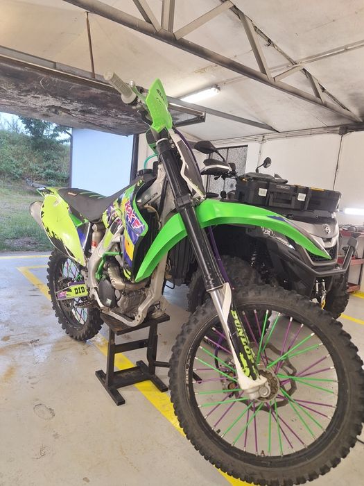 Kawasaki kxf250 po serwisie, zmienne mapy