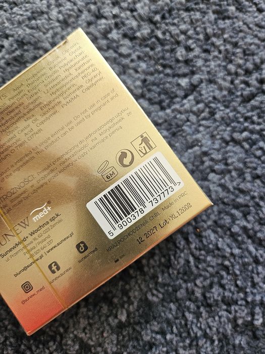 SunewMed liftingujące płatki pod oczy i na bruzdy nosowe 60szt