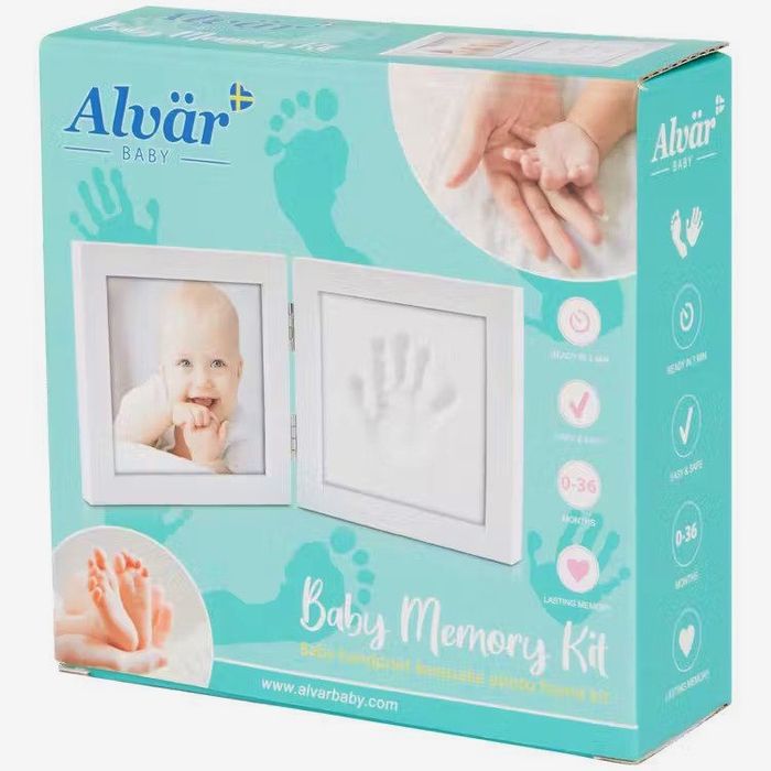 Ramka Na Zdjęcia Dzieci Gips Odcisk Dłoni Stóp Diy