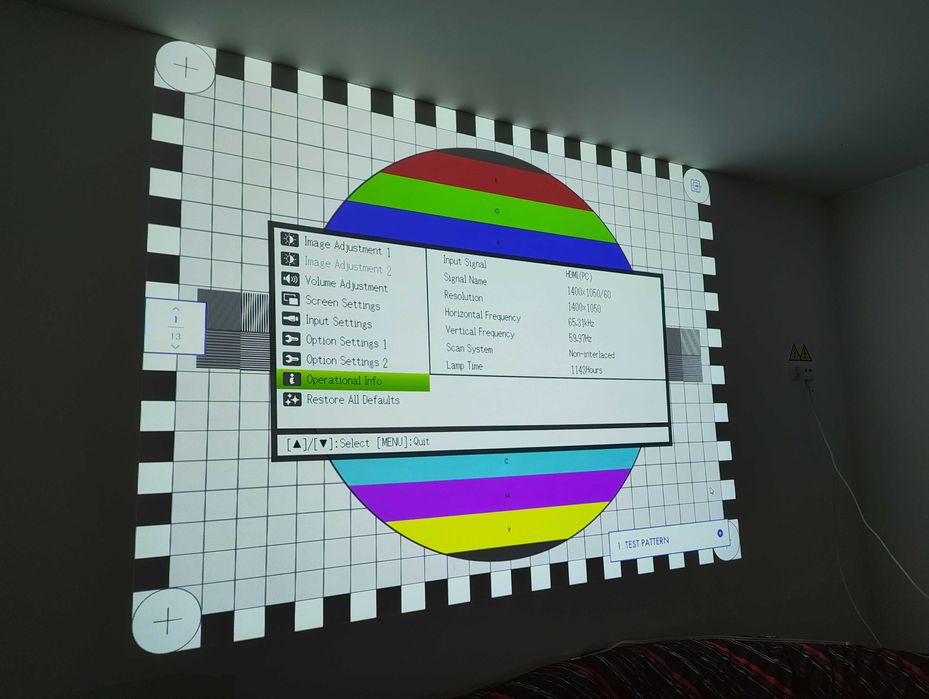 Projetor LASER Portátil CASIO
