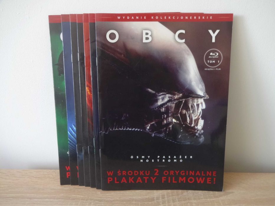 Obcy Alien - Komplet Gazet 7 szt.