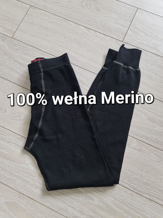 100% wełna Merino getry legginsy rozmiar M