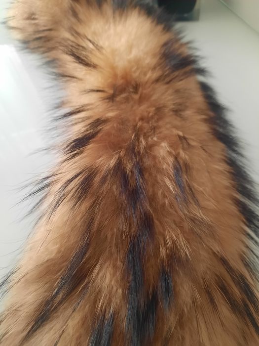 JENOT NATURALNY 63 kołnierz dopinka do kaptura przypinka