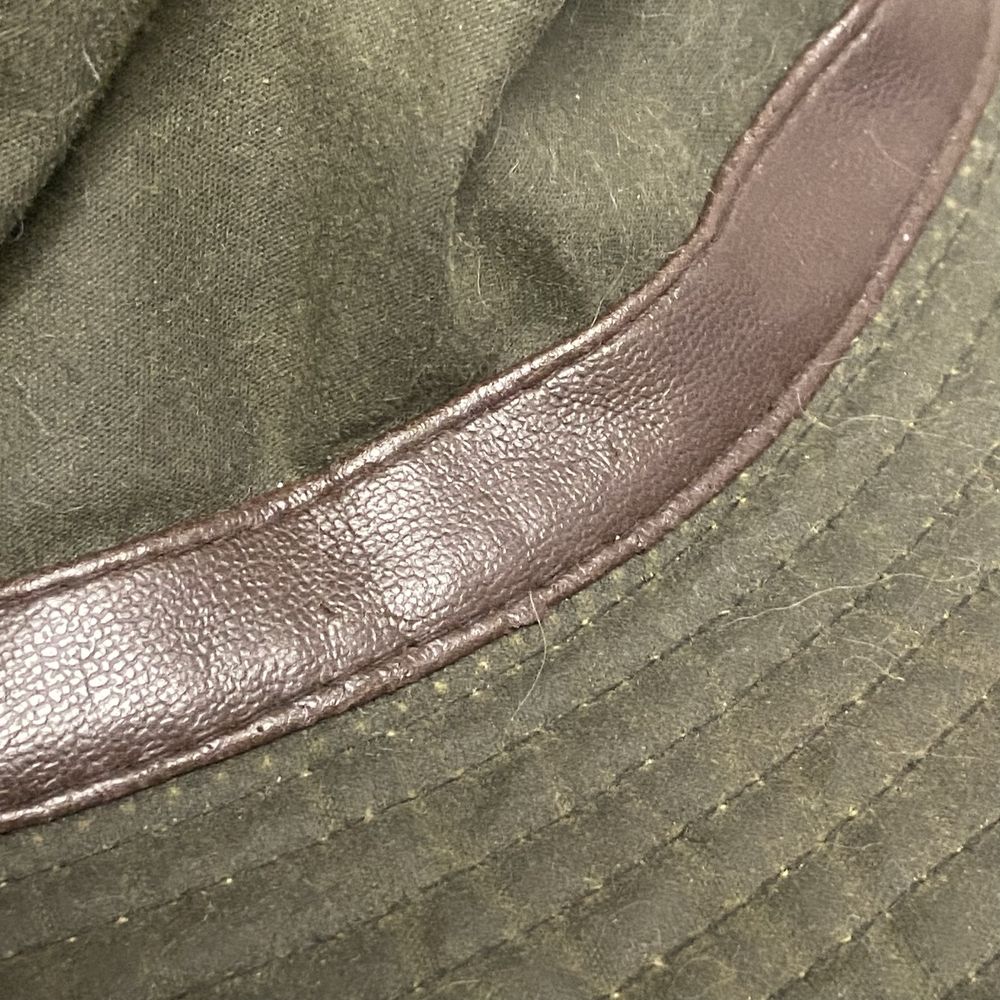 Шляпка капелюх панама ваксована Barbour оригінал хакі