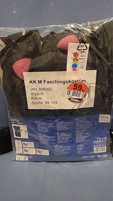 Stròj karnawałowy kota