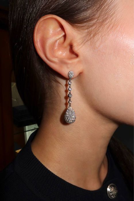 Сережки CRIVELLI Оригінал Біле золото