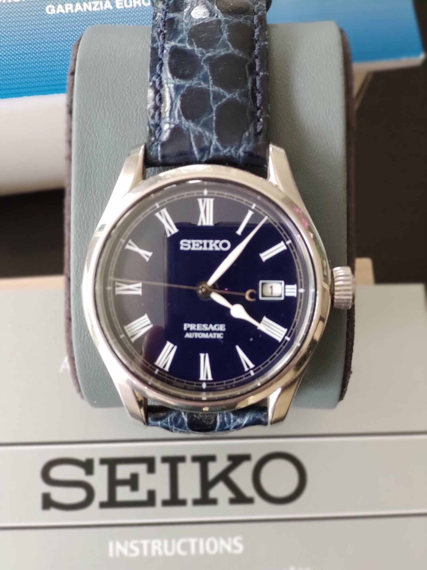 Seiko Presage Blue Enamel Limited Edition SPB069J1