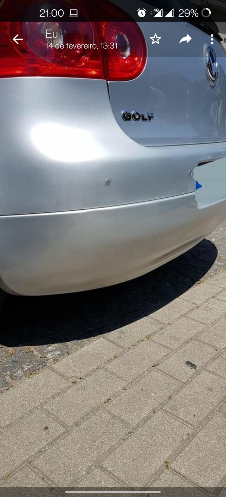 Spoiler VW golf 5 V mk5