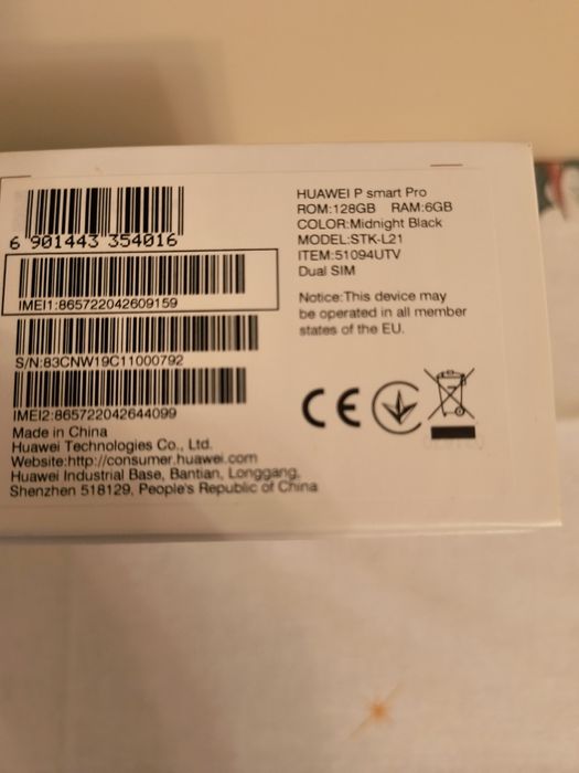 Telefon HUAWEI P Smart Pro
