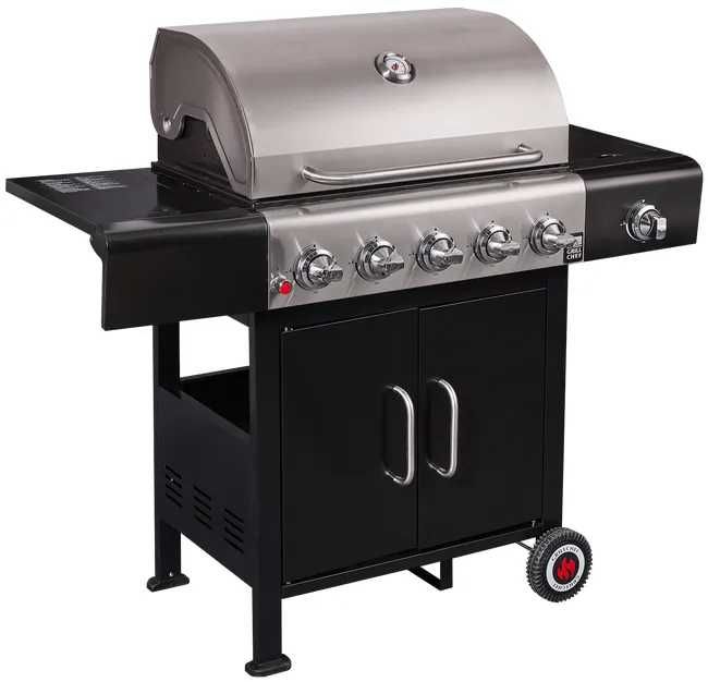 Nowy-Grill Gazowy-LANDMANN  5+1 z Żeliwem- TRENDY /Gwaran