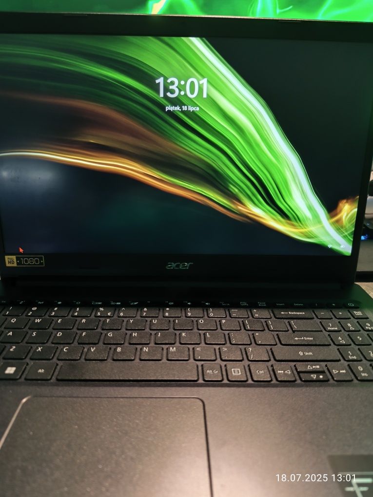 Laptop gamingowy Acer Aspire A315. AMD Ryzen 5, AMD Radeon graphics 4k