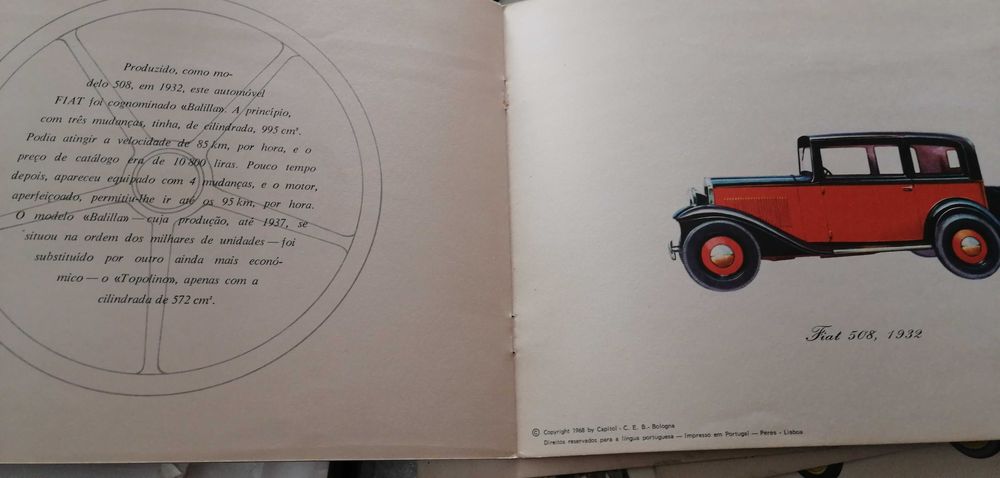 Coleção Automóveis Antigos