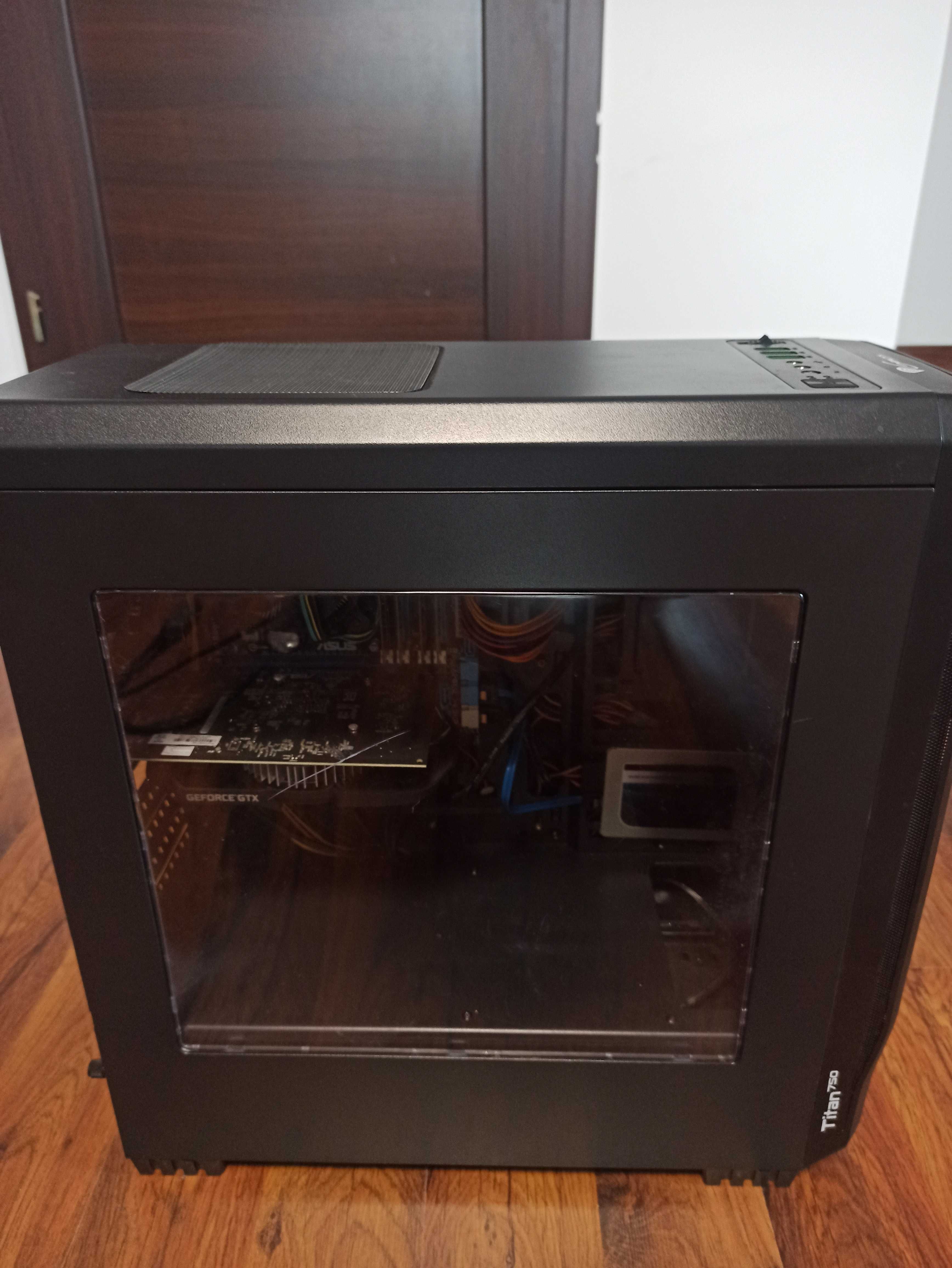 Komputer dla gracza Intel Core i7, GeForce GTX1050 Ti 4GB, SSD 500 GB