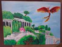Quadro, Arte, Óleo em Contraplacado