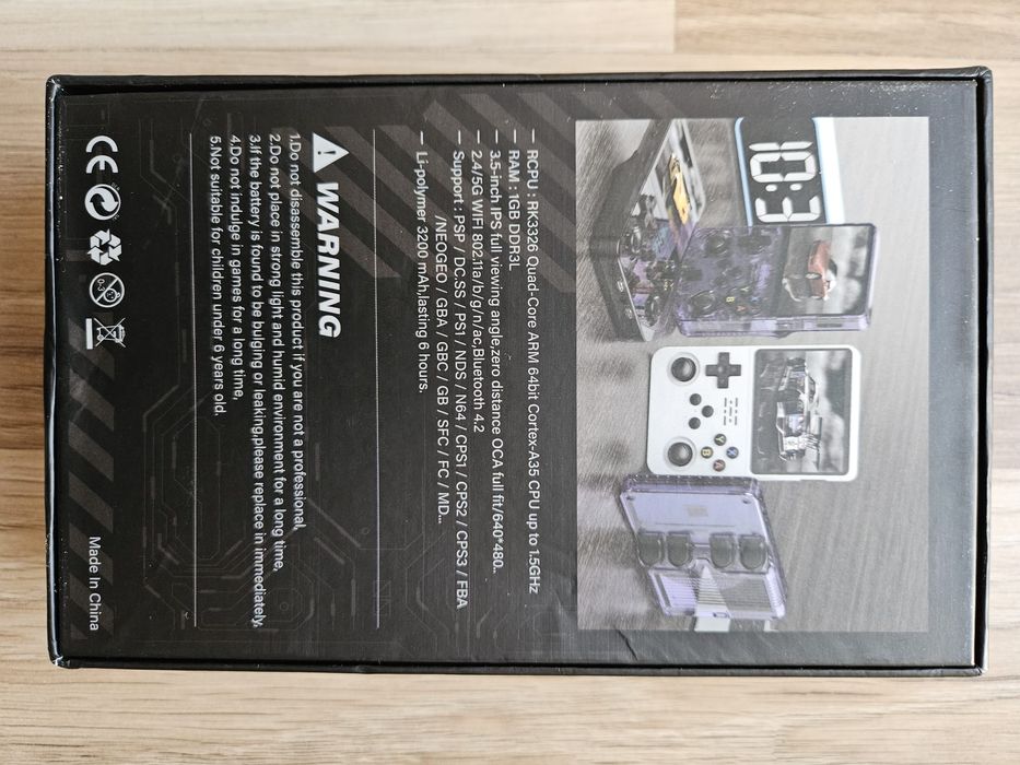 Konsola do gier retro R36S, ekran IPS 3,5 cala, przenośny odtwarzacz w