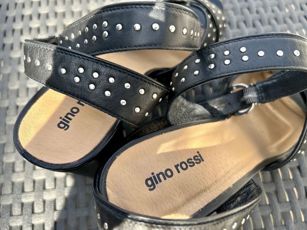 Sandały Gino Rossi - skóra naturalna