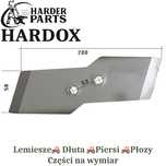 Dłuto Kuhn HARDOX 622174/P części do pługa 2X lepsze niż Borowe