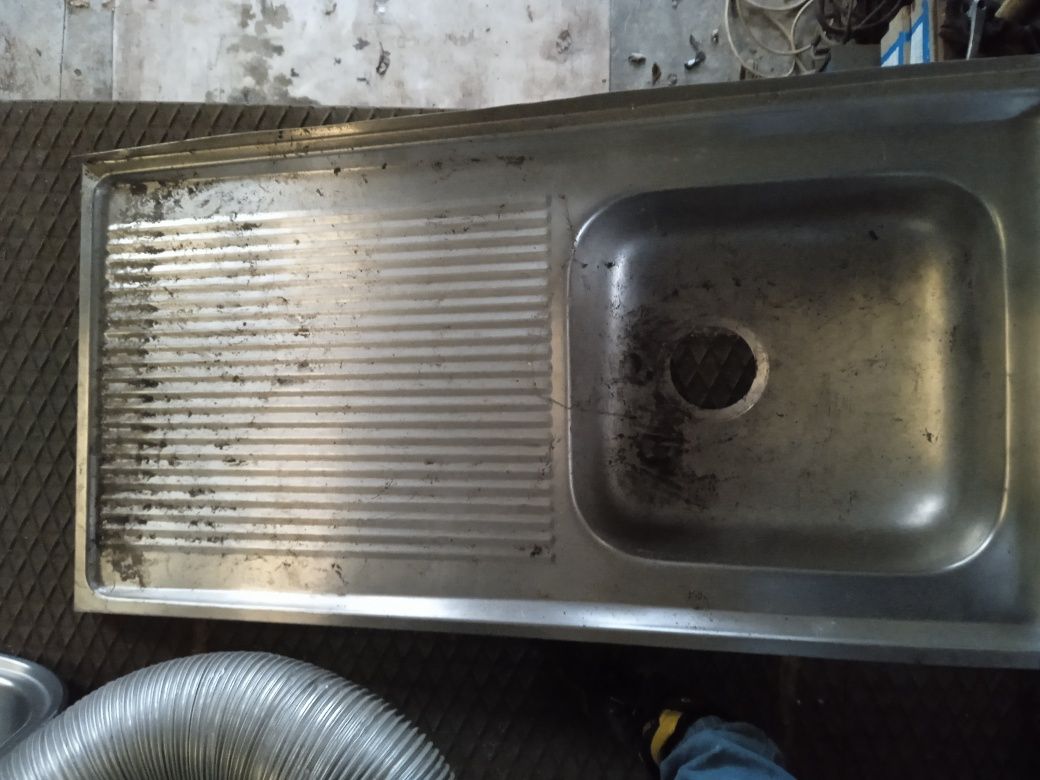 Banca de cozinha em inox
