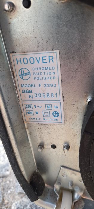 Máquina de encerar Hoover