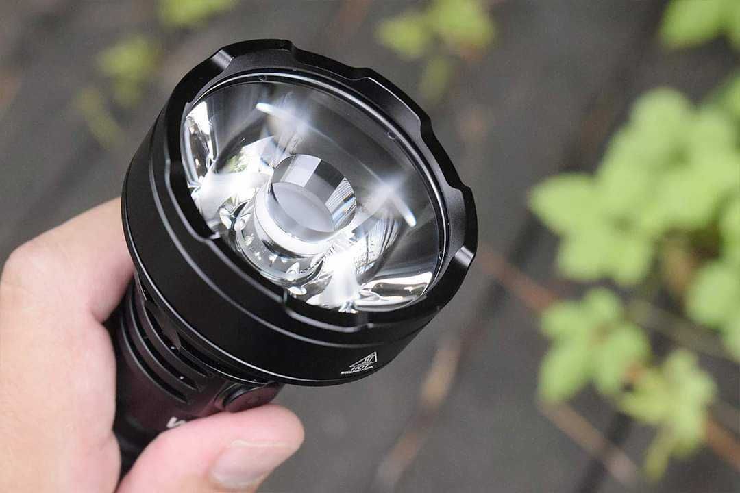 WURKKOS TD01C SFT-40-2200LM/1039M/5000ma-USB-C/тактичний далекобійний