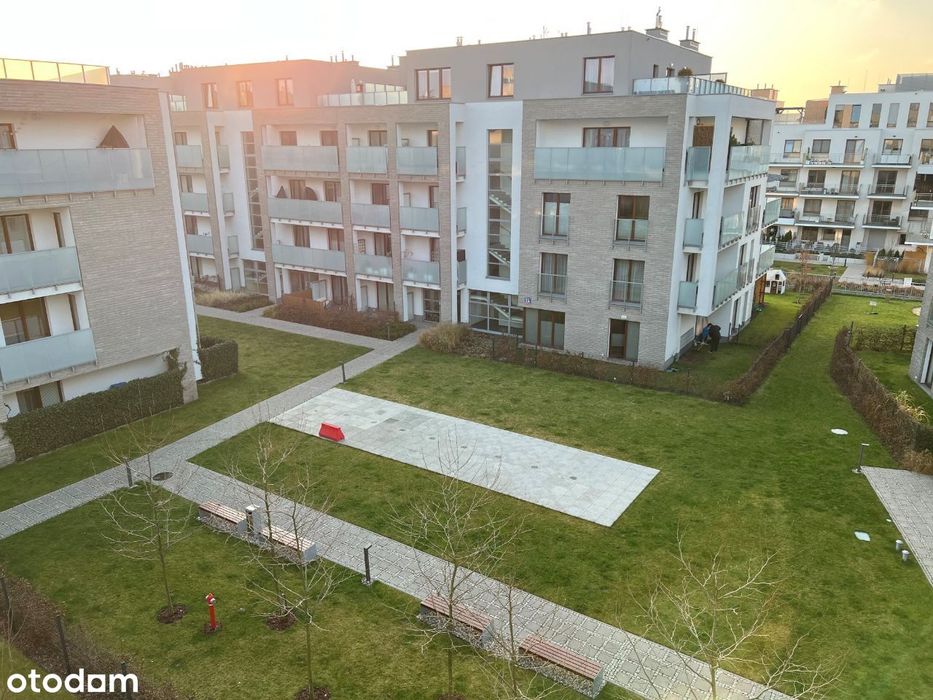 Dwupoziomowy apartament z 3 tarasami, Wilanów