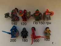 Lego минифигурки nexoknights и других серий