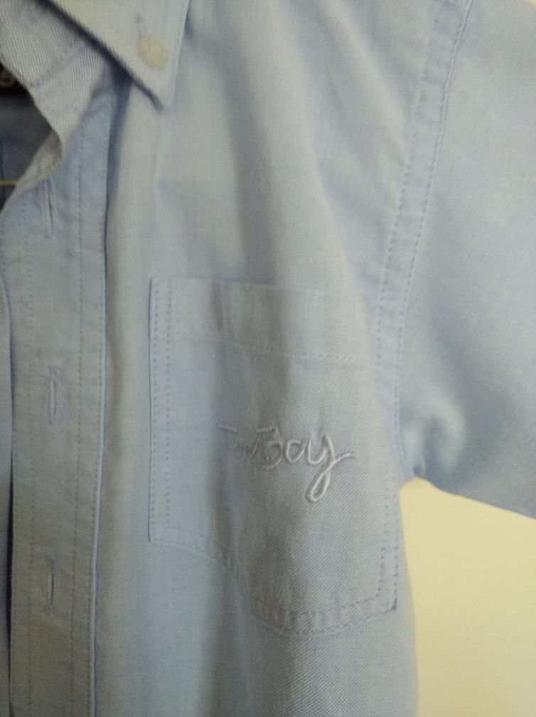 Camisa de menino de manga curta tamanho 5 anos