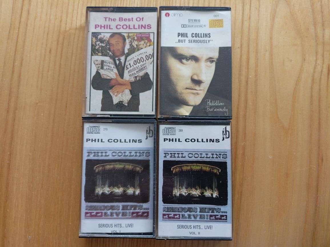 PHIL COLLINS na kasecie magnetofonowej