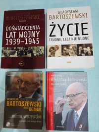 Władysław Bartoszewski zestaw 4 książek jak na zdjęciach (jak nowe)